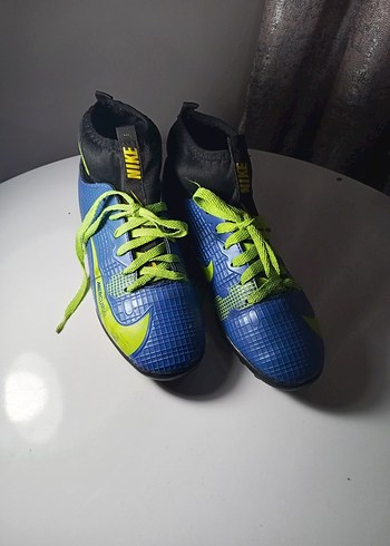 Nike mercuriel Erkek Mavi Spor Ayakkabı Velcro Bağcıklı - Görsel 4