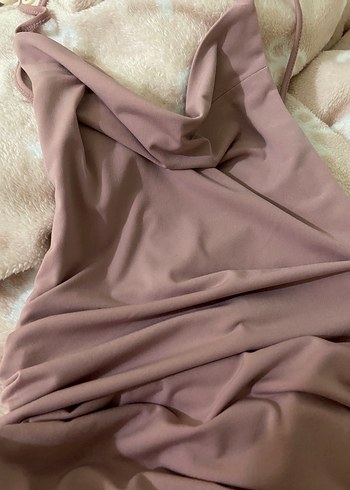 Pembe Mini Elbise - Görsel 2