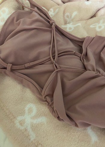 Pembe Mini Elbise - Görsel 3