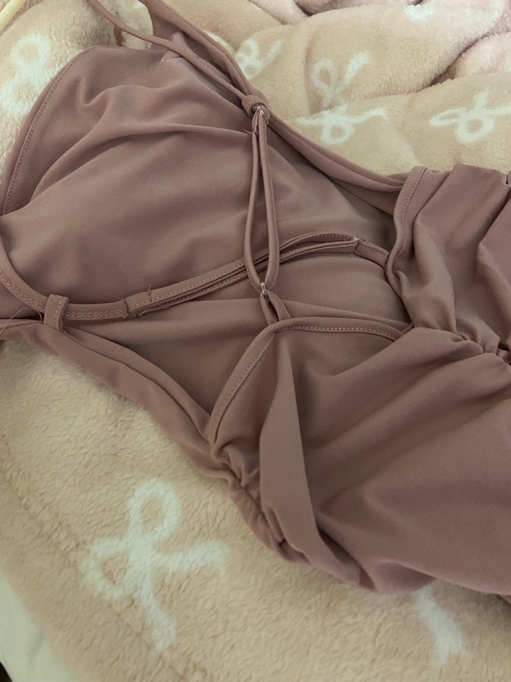 Pembe Mini Elbise - Görsel 3