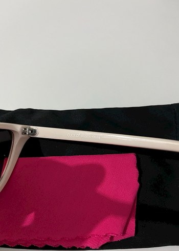 Beyaz Kadın Parisian Tarzı Güneş Gözlüğü - Görsel 3