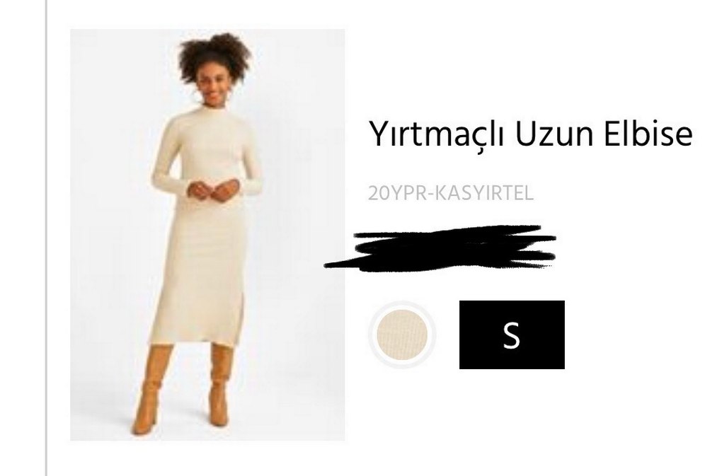 Oxxo Fitilli Uzun Kollu Boğazlı Kadın Kazak - Görsel 5