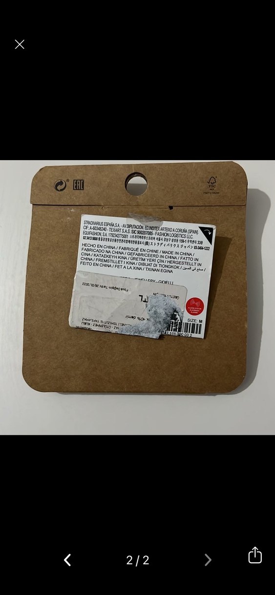 Stradivarius Boncuklu Bej Örgü Saç Tokası Seti - Görsel 2