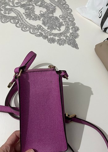 Polo pembe telefon çantası - Görsel 3