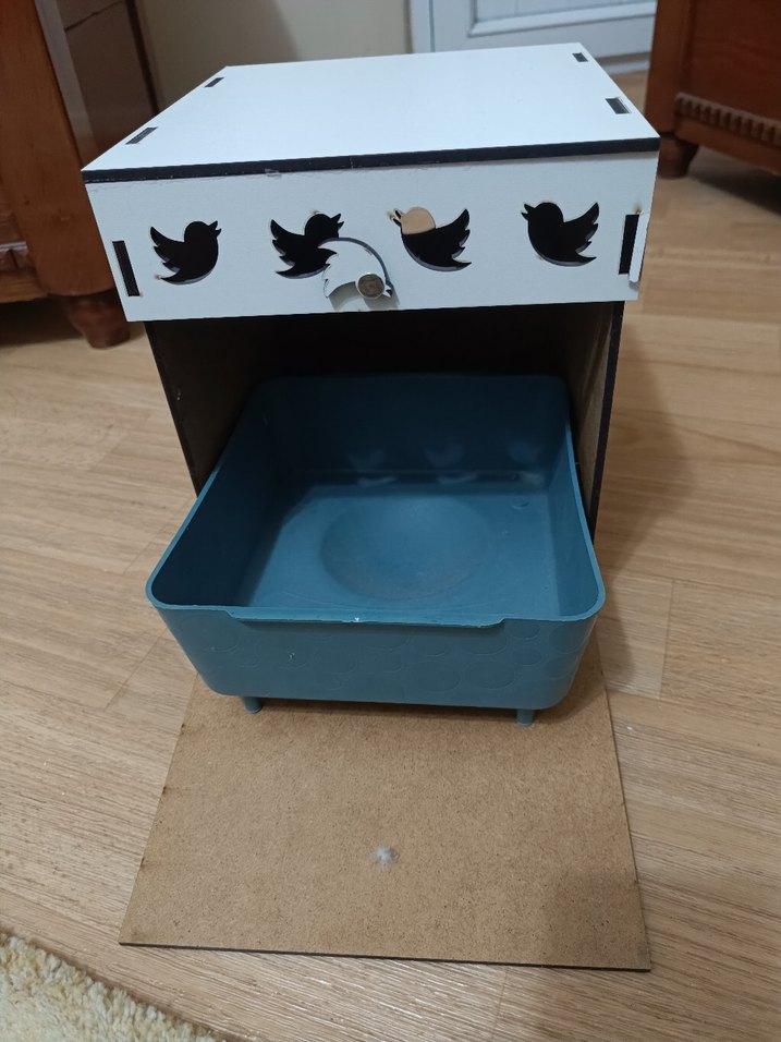 sultan papağanı ve muhabbet kuşu için folluk - Görsel 2