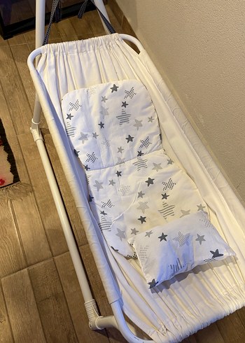 Beyaz Bebek Beşiği hamağı - Görsel 4