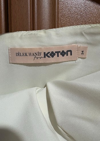 Beyaz Straplez Midi Elbise - Görsel 5