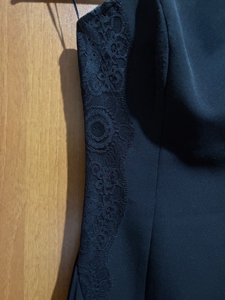 Siyah elbise - Görsel 4