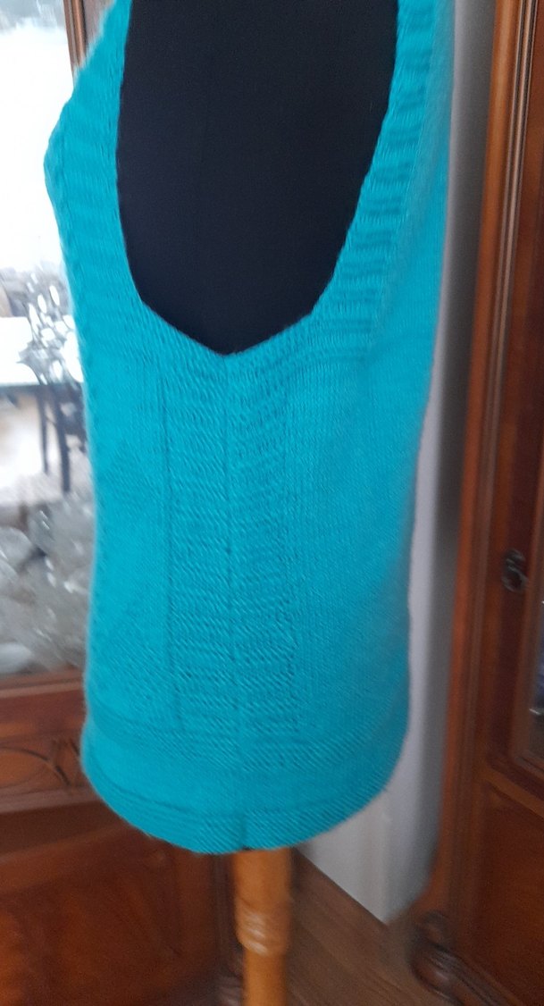 Kare yaka süveter - Görsel 4