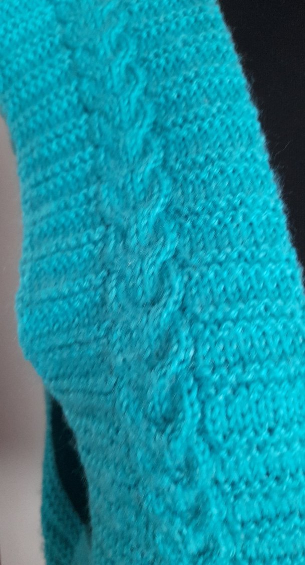 Kare yaka süveter - Görsel 2