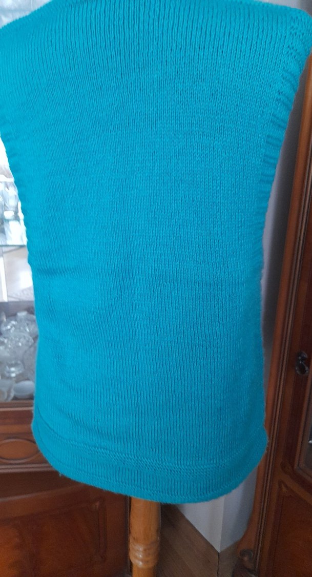 Kare yaka süveter - Görsel 5