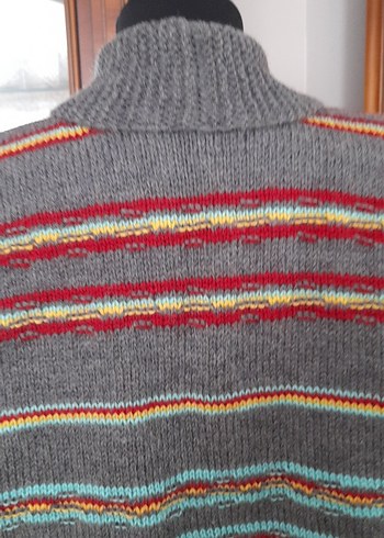 Şal yakalı yelek - Görsel 4