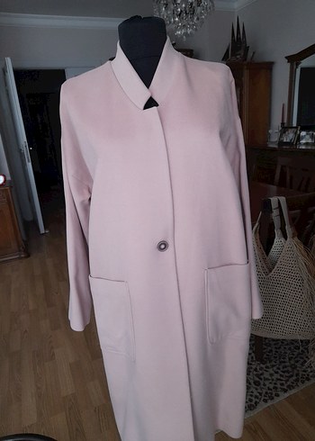 pudra renginde kaşe manto - Görsel 2