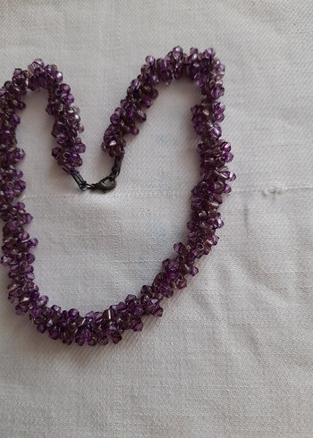 Renkli Boncuklu Uzun Bohem Kadın Kolye - Görsel 5