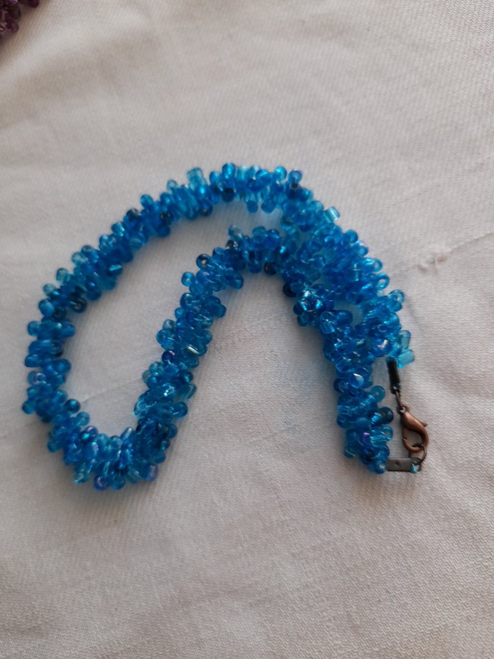 Renkli Boncuklu Uzun Bohem Kadın Kolye - Görsel 4