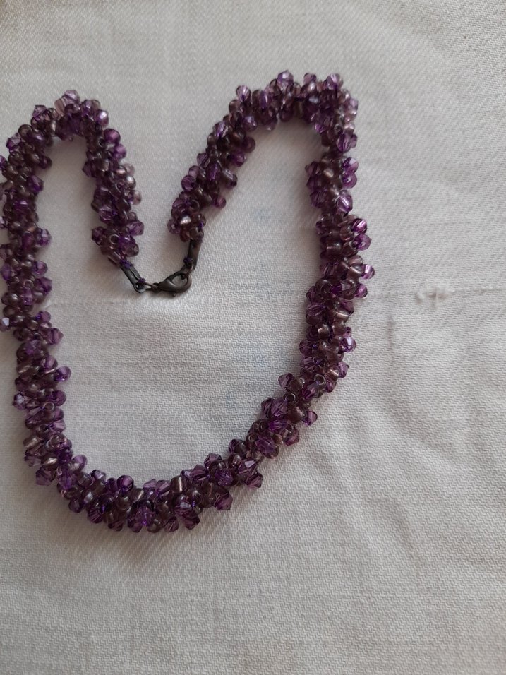 Renkli Boncuklu Uzun Bohem Kadın Kolye - Görsel 5