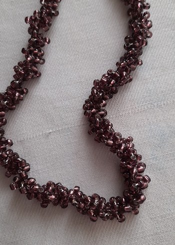 Renkli Boncuklu Uzun Bohem Kolye - Görsel 3