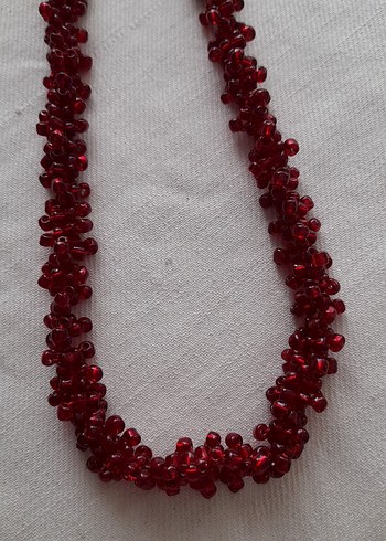 Renkli Boncuklu Uzun Bohem Kolye - Görsel 5