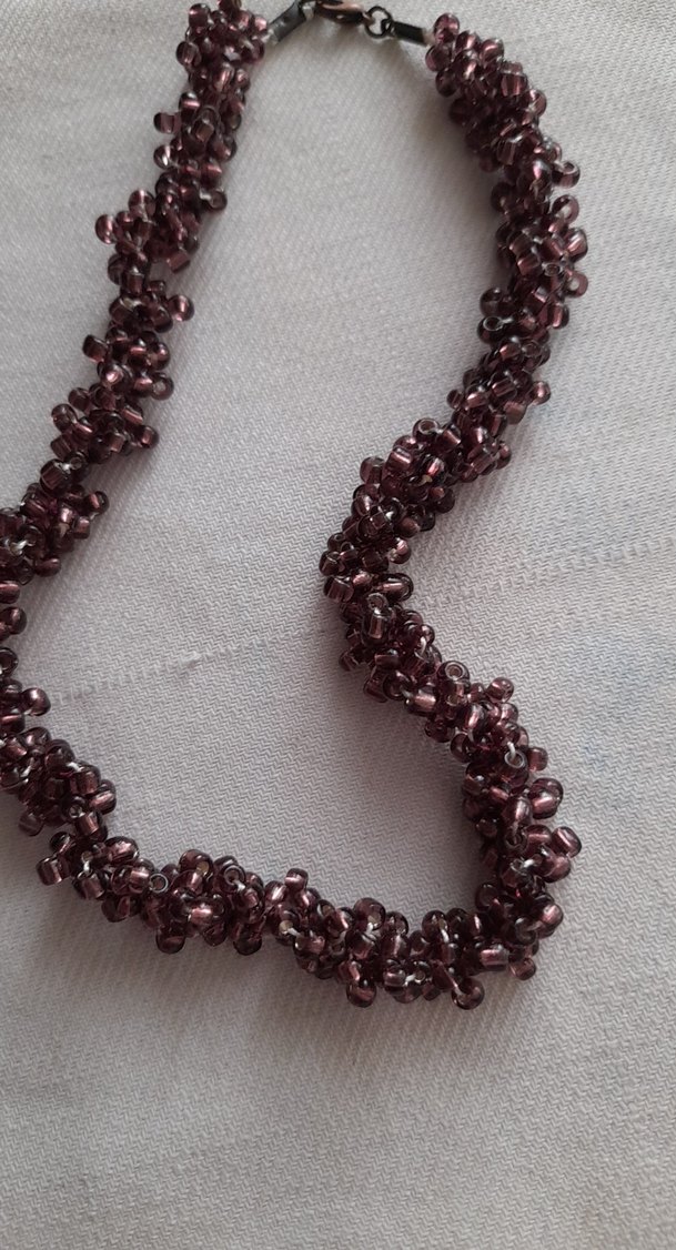 Renkli Boncuklu Uzun Bohem Kolye - Görsel 3