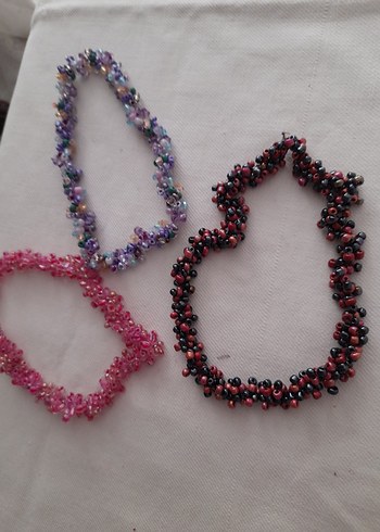 Renkli Boncuklu Bohem Bileklik - Görsel 2