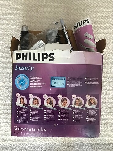 Philips Philips geometrics 6x1 saç şekillendime seti