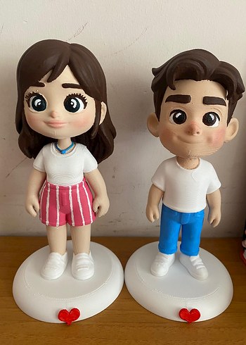 Sevgililer Günü Kişiye Özel Figür Seti - Görsel 2