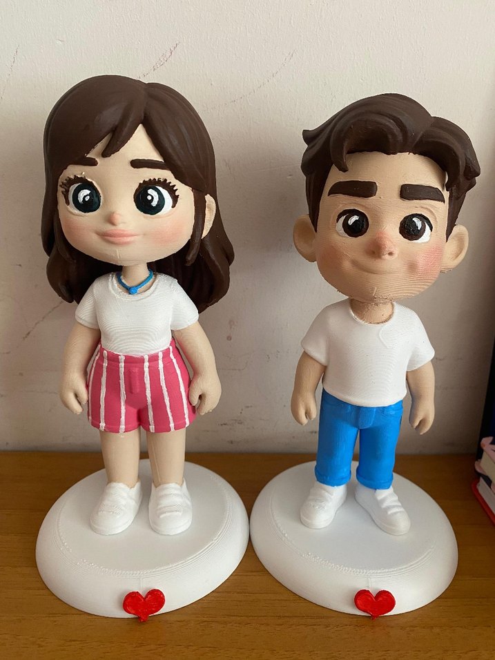 Sevgililer Günü Kişiye Özel Figür Seti - Görsel 2