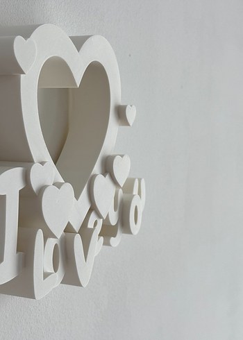 Sevgililer Günü Kalpli Çerçeve - Görsel 5