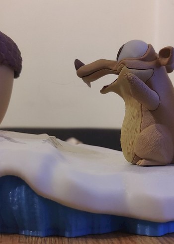 Işıklı Bebek Scrat ve Palamut Dekoru - Görsel 4