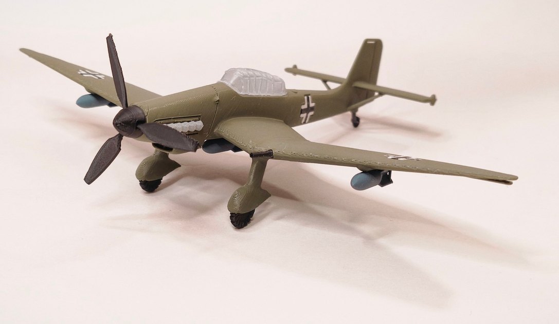 Junkers Ju 87 Alman Savaş Uçağı - Görsel 4