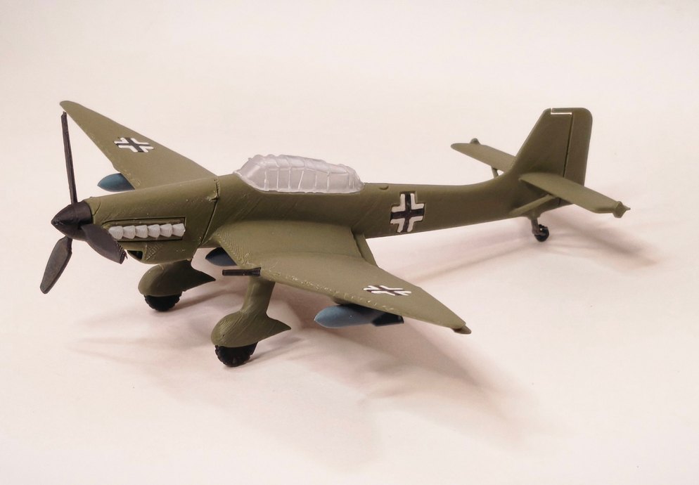 Junkers Ju 87 Alman Savaş Uçağı - Görsel 5