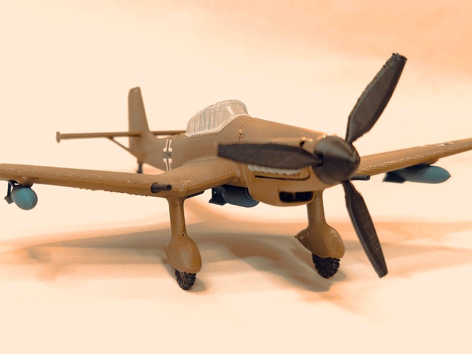 Junkers Ju 87 Alman Savaş Uçağı - Görsel 3