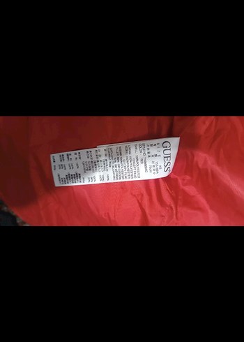 kırmızı Uzun Düğmeli Kadın Kışlık Mont - Görsel 2