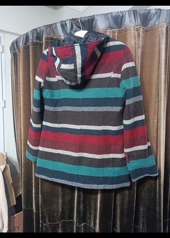 Kadın Çok Renkli Mini Düğmeli Ceket - Görsel 2