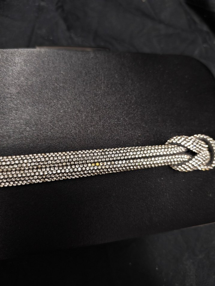 Saten Siyah Kadın Abiye Çanta - Görsel 4