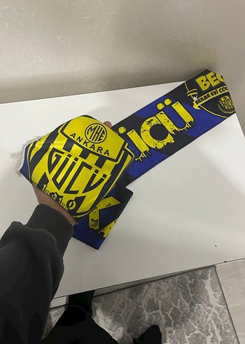 Ankaragücü Beç tribününden cıkma orjinal koleksiyonluk atkı - Görsel 3