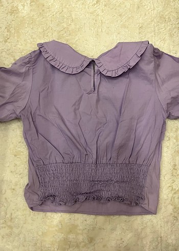 Lila Milla gömlek - Görsel 4