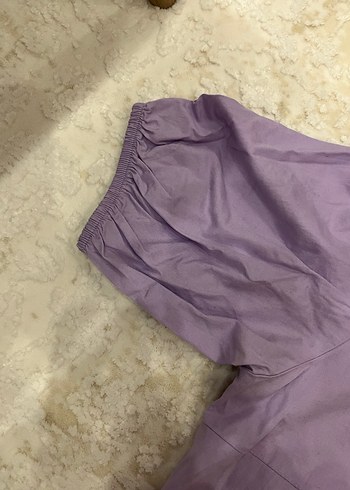 Lila Milla gömlek - Görsel 3