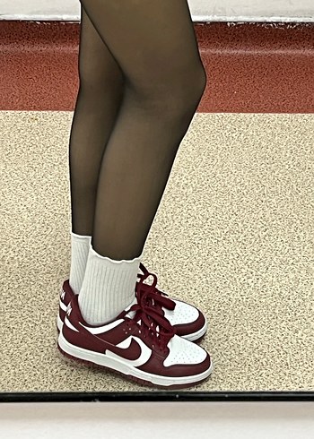 Nike 36 numara bordo - Görsel 2