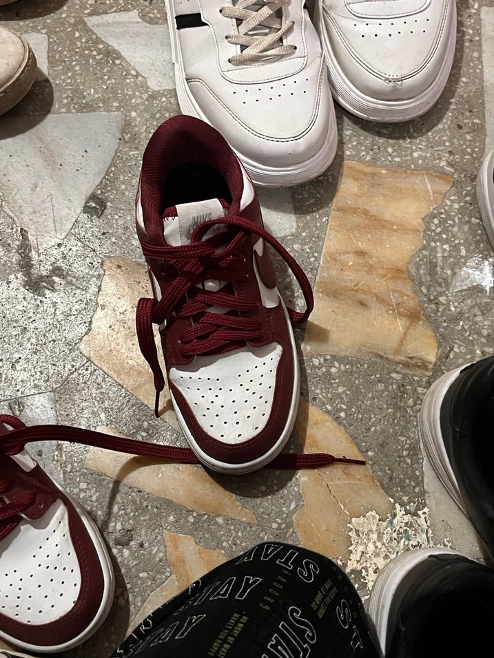 Nike 36 numara bordo - Görsel 3