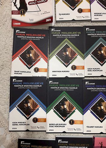 İlkuzem hukuk kitapları tam set - Görsel 2