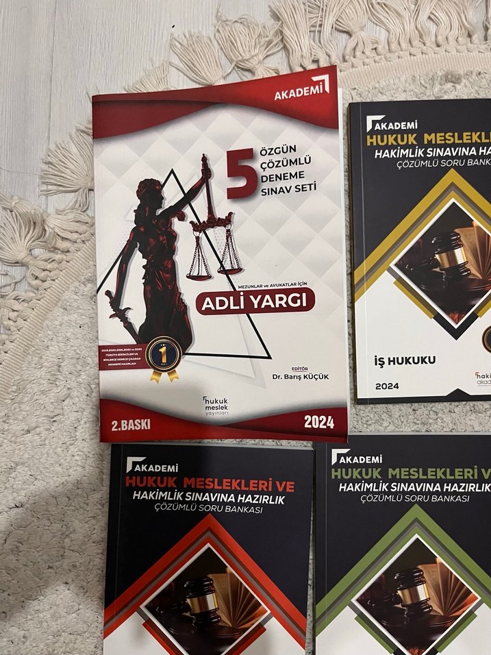 İlkuzem hukuk kitapları tam set - Görsel 3