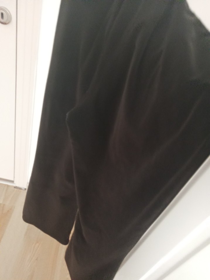 Kız çocuk kadife ispanyol paça tayt - Görsel 4