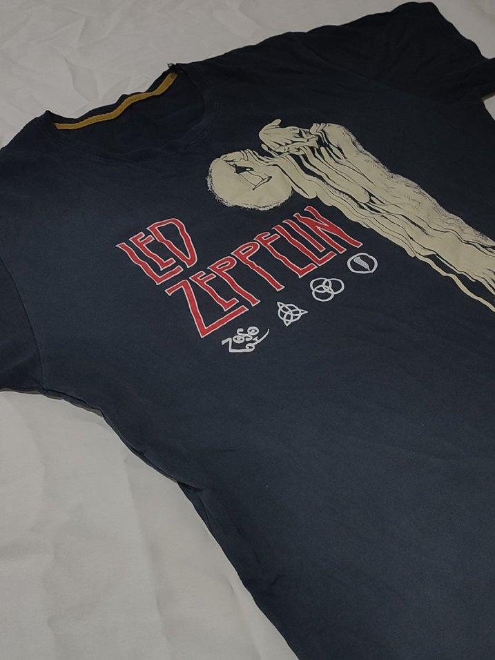 Led Zeppelin Baskılı Tişört - Görsel 2