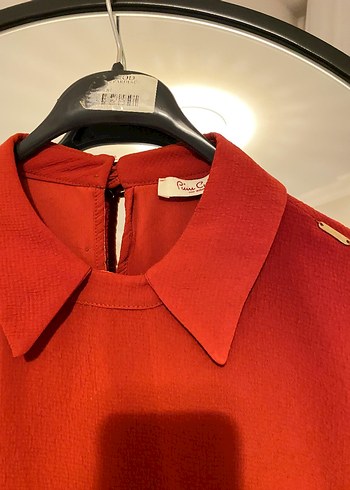 Pierre Cardin Turuncu Midi Boylu Kadın Tunik - Görsel 2