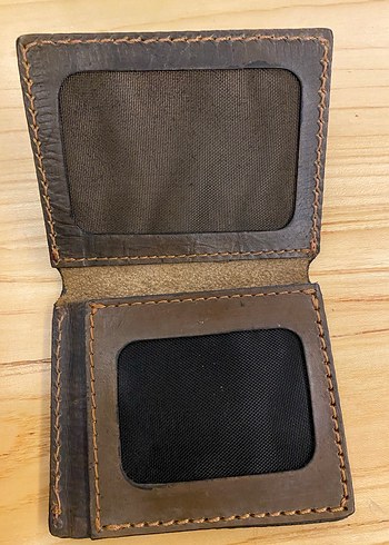 El Yapımı Deri Cüzdan - Görsel 2