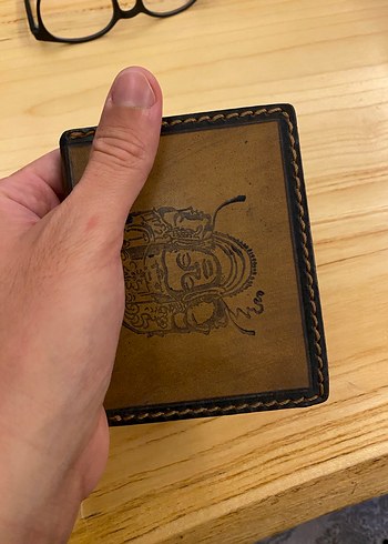 El Yapımı Deri Cüzdan - Görsel 5