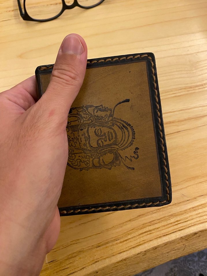 El Yapımı Deri Cüzdan - Görsel 5