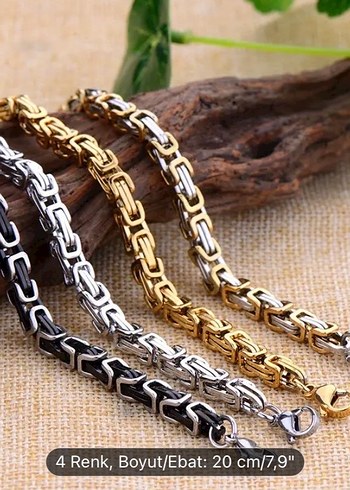 Erkek Kral Bileklik - Görsel 8