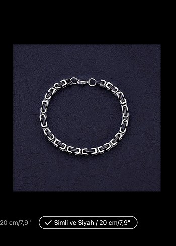 Erkek Kral Bileklik - Görsel 4